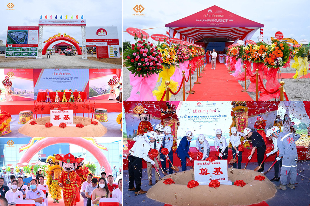 Lễ Khởi Công Dự án nhà máy Kayas & Ruyii VietNam