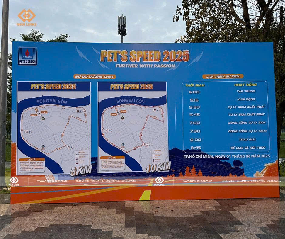 Đường chạy The Pet's Speed 2025