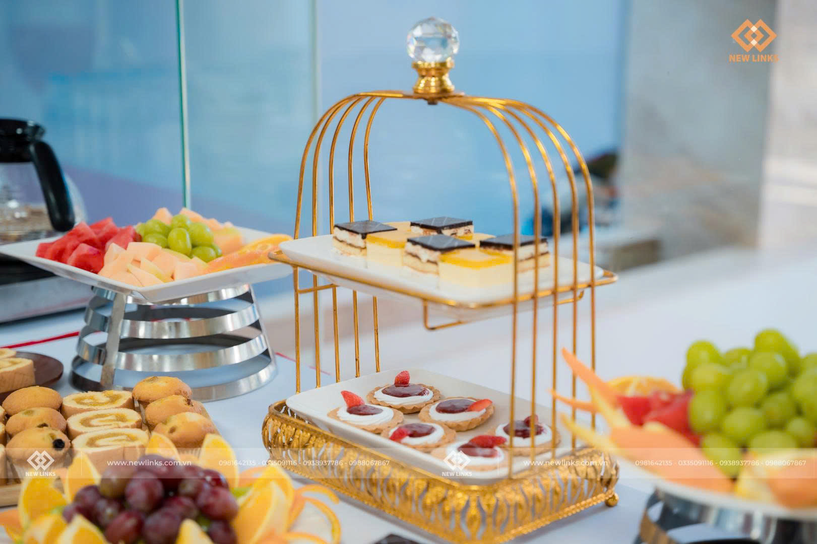 Tổ chức lễ ra mắt tòa nhà - Teabreak