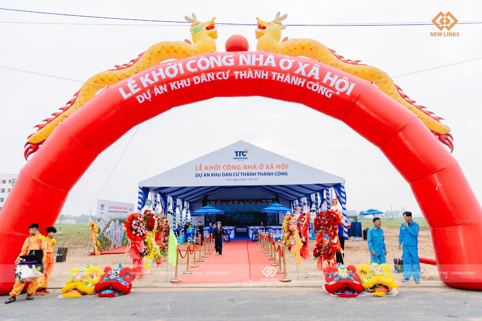 Toàn cảnh Lễ khởi công