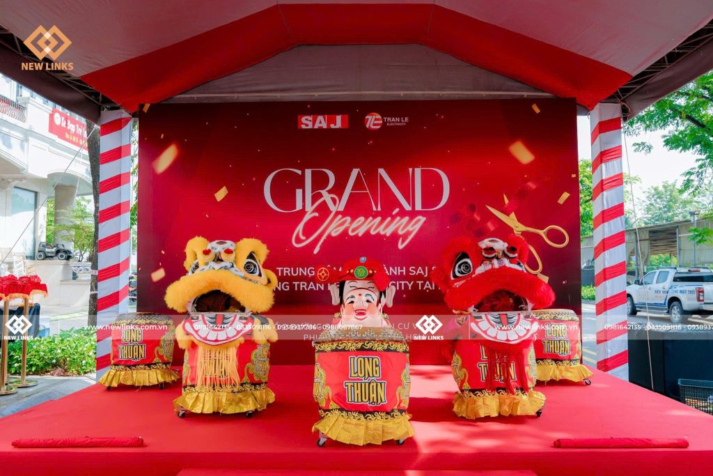 Sân khấu Lễ khai trương