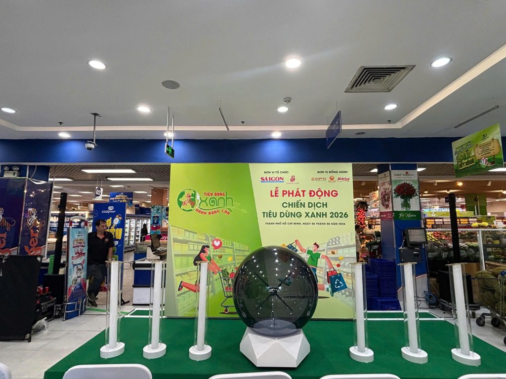 Nghi thức trụ led và quả cầu led cho tổ chức ễ khai trương